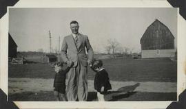 Arthur Horton with George Burns and possibly Marilyn