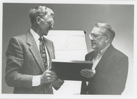 President Bill receiving Heritage Recognition Cert.,Oct. 14,1997