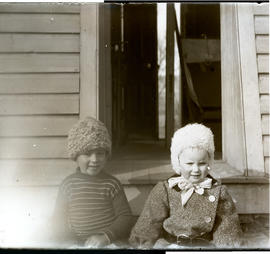 Bruce and Carlton – envelop states “Films of House where Father died.  Taken by CP Mabee 1903