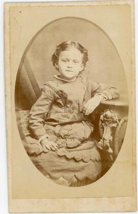 Portrait of small girl by E. Morrison, Lansdowne