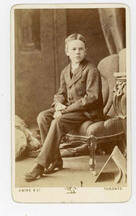 Photo of Wylie Palmer, Bible Class, Belleville Baptist Sunday School, Oct. 18th, 1876