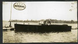 Speed boat docking for gas