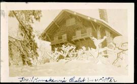 The Winnekenni Chalet in winter