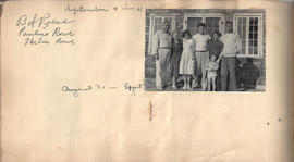 Guest book-Sept 4-11th. Photo of three men and three women and little girl