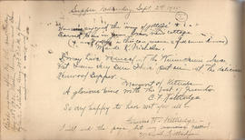 Guest book - Sept. 2, 1925 - more entries