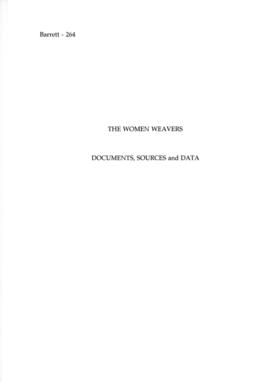 Common Threads, Sources & Biblio, approx 60 pages