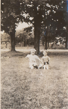 Two children