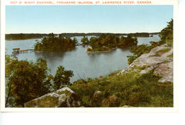 Out of Sight Channel, Thousand Islands, St. Lawrence River, Canada